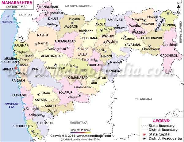 Maharashtra Map